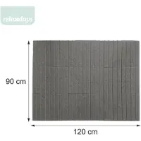 Relaxdays Kit tableau feutre (Tableau d'affichage)