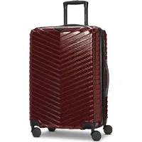 Redolz Valise trolley Essentials 18 2.0, modèle M, avec 4 roulettes et une poche extensible. Dimensions : 66 cm