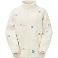 Picture Organic Clothing - Polaire zippée à col montant - Nyss Embro Zip Fleece Tofu - Taille M - Beige