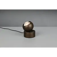 TRIO Lumineuse LED Orbit Marron platine