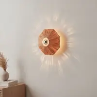 Lyora Lampe murale Elvio terre cuite Ø 30cm