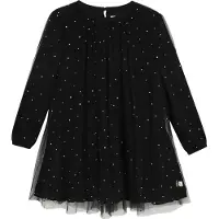 Billieblush Robe - Noir av. Tulle/Strass - - 12 ans (152) - Robe