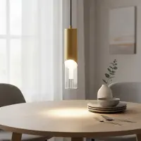Lyora Lampe pendante de conception Modesto Ø 8 cm d’or