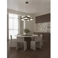 Lyora Lampe pendante de conception Severo noir et blanc