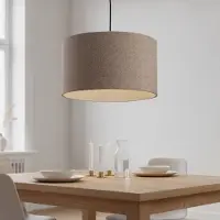 Lyora Lampe suspendue Syrin Café brun