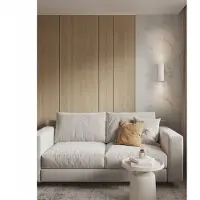 Lyora Lampe murale de conception Olvio Marbre blanc