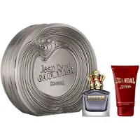 Jean Paul Gaultier Coffret cadeau pour hommes : Scandal Pour Homme, Eau de Toilette 100 ml + Gel douche 75 ml