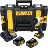 DeWalt Clé à chocs sans fil DCF 850 N, 18 V, 205 Nm, 1/4", sans balais, modèle solo (sans batterie, sans chargeur)