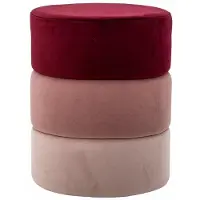 Bloomingville Pouf rose Bilbao