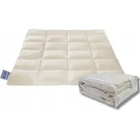 Wilpol bis Couette naturelle 80 % duvet 135 x 200 cm 1,60 kg Beige