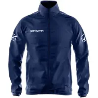 Givova Veste Rain Basico bleue 6-8 ans garçons, filles bleue 6-8 ans