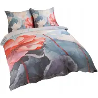 Darymex Literie, satin de coton Satynlove Premium 140x200cm 12406 fleurs