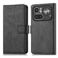 IMoshion Étui de télephone portefeuille de luxe pour Nothing Phone (4a) Pro - Noir