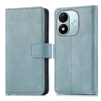 IMoshion Étui de télephone portefeuille de luxe pour Xiaomi Redmi Note 17 (5G) - Bleu clair