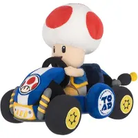 TOGETHER Peluche - Mario Kart World - Toad, 27 cm