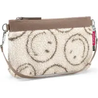 Reisenthel Sacoche , modèle mini, couleurs : marron, beige, motif imprimé, matériau : polyester, capacité : 1000 ml, dimensions : 150 mm x 260 mm