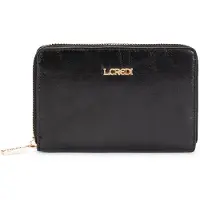 L.credi porte-monnaie Sohanni Zip Around Wallet Black noir