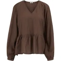We fashion Chemisier marron