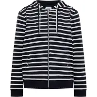 Cecil Veste de survêtement bleu foncé / blanc