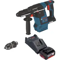 Bosch Marteau perforateur sans fil GBH 18V-26 F Professional 18 V 2,6 J SDS Plus + 1 batterie 5,0 Ah + chargeur