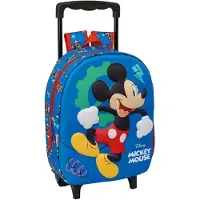 Safta Sac à Dos à Roulettes Mickey Mouse 3d 8.91l