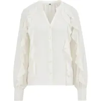 We fashion Chemisier blanc naturel