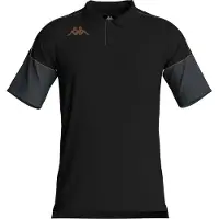 Kappa Miolo Short Sleeve Polo Noir XL