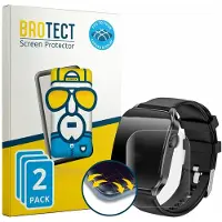 BROTECT Full-Screen Protection, Film de protection pour smartwatch, Transparent