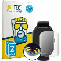 BROTECT Full-Screen Protection Mat, Film de protection pour smartwatch, Gris