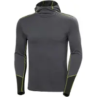 Helly Hansen Lifa Merino Sweat à capuche mi-poids, homme, gris