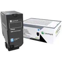 Lexmark Cyan - original - cartouche de toner LCCP