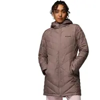 Columbia Sportswear Heavenly Long Jacket Marron,Gris L Femme