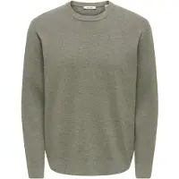 Only & Sons Pull-over 'ONSTING' gris