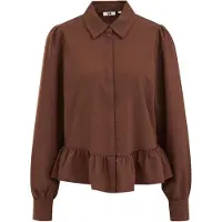 We fashion Chemisier marron