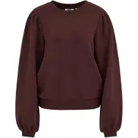We fashion Sweat-shirt brun foncé