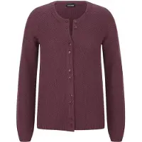 Goldner Cardigan aubergine