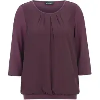 Goldner Chemisier aubergine