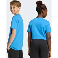 Adidas T-Shirt fonctionnel azur / blanc