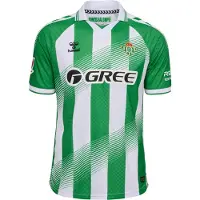 Hummel T-shirt de football Real Betis Balompie, saison 26/27, manches courtes, couleur verte, taille XL, pour homme