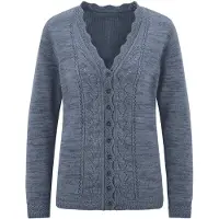 Goldner Cardigan bleu fumé