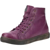 Andrea conti Bottines à lacets prune