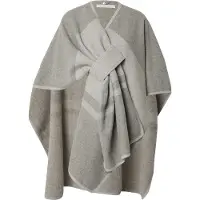Rino & Pelle Cape 'Levi' gris clair / gris chiné