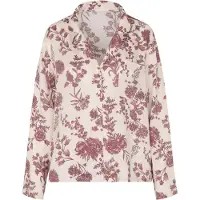 Hunkemoller Chemise de nuit beige / violet