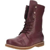 Andrea conti Bottines à lacets brun foncé