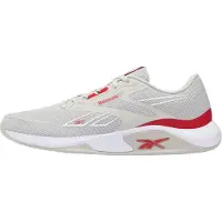 Reebok Chaussure de sport 'NANOFLEX TR 3' gris clair / rouge carmin / blanc