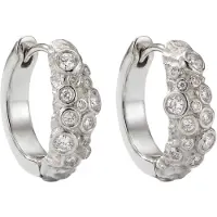 Purelei Boucles d'oreilles 'Coral Reef' argent / transparent