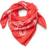 Pieces Foulard rouge / blanc