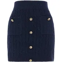 Faina Jupe bleu marine