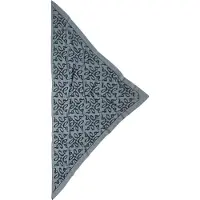Lala Berlin Écharpe - 162x85 - Triangle Lalagramme M - Tempête - - UneTaille - Écharpe