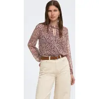 ONLY Chemisier marron / bordeaux
